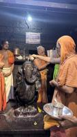 H.H. Shrimat Sadyojat Shankarashram  Swamiji's  visit to  Shri Mahabaleshwar Temple - Gokarna (21st June 2023)
